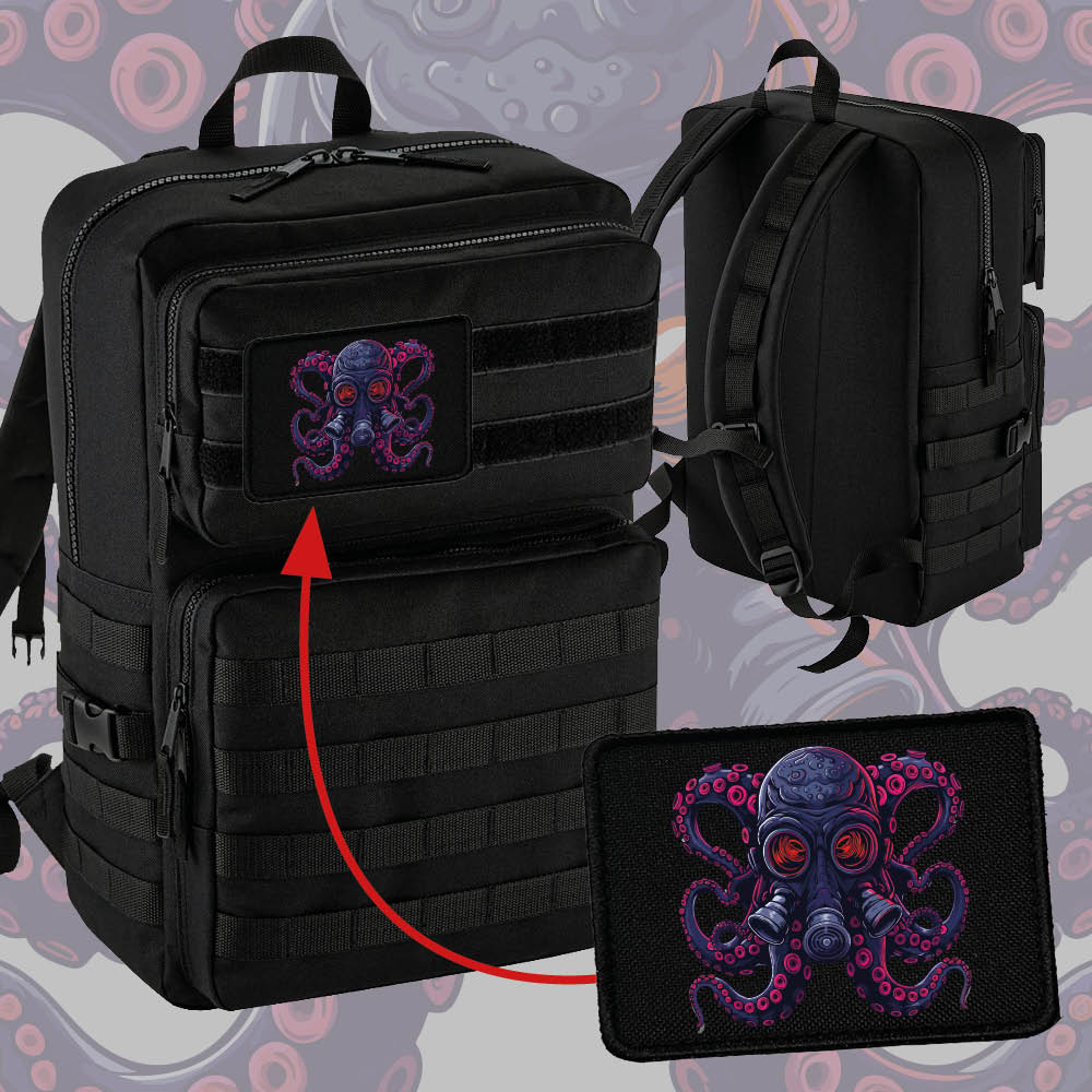 Batoh s vyměnitelnými patchemi -25L